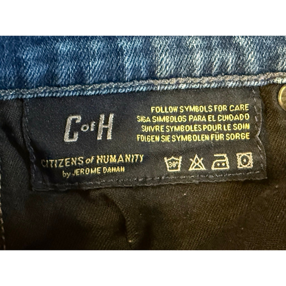 Citizens of Humanity Dani Cropped Straight Leg Jeans Women’s 28 Made in USA - Picture 10 of 10